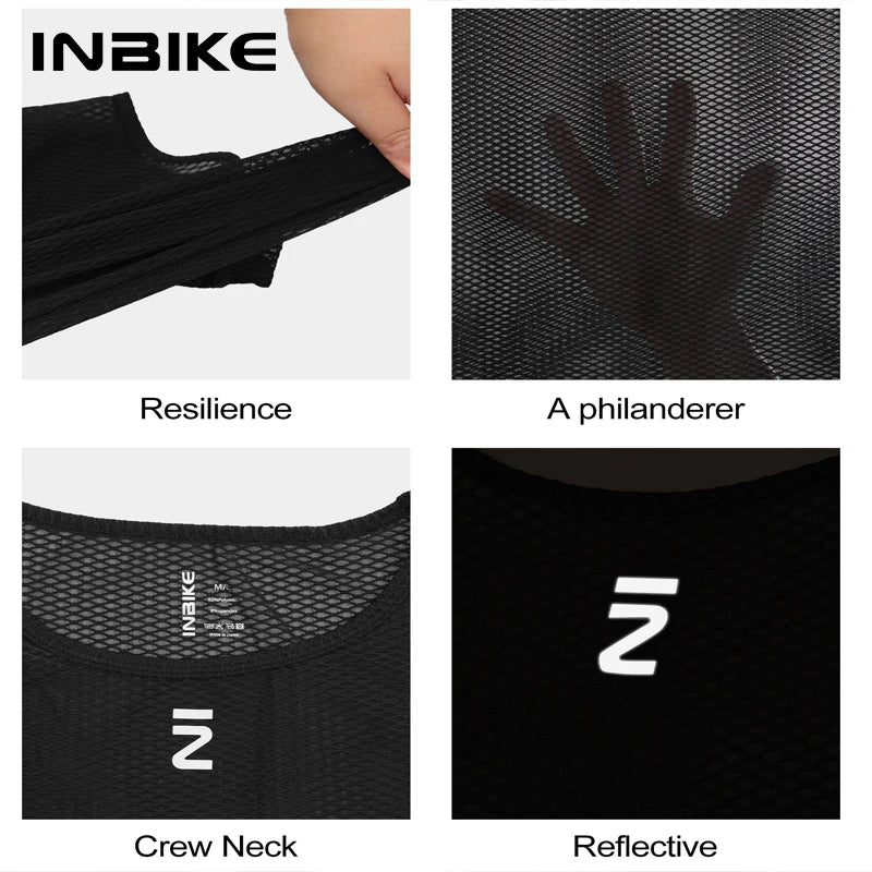 Camiseta interior ciclista — sin mangas